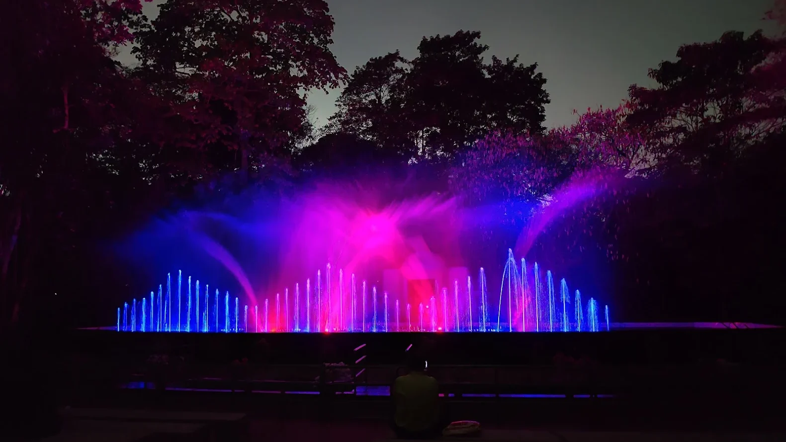 laser show jubilee park - team wtj